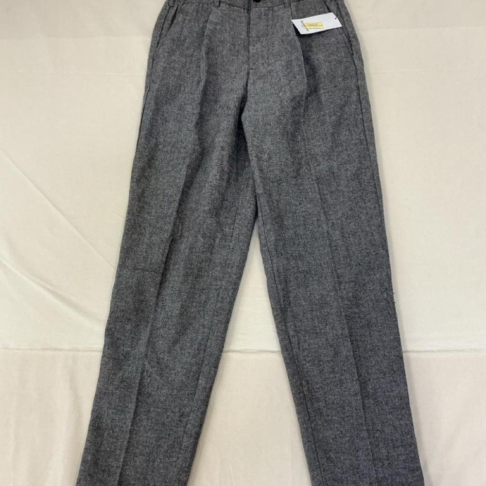 Classic gray textured trousers‎ by Goodfellow & Co